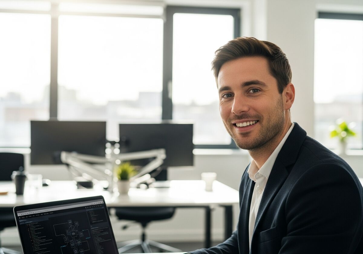 A friendly English-speaking technology consultant ready to help